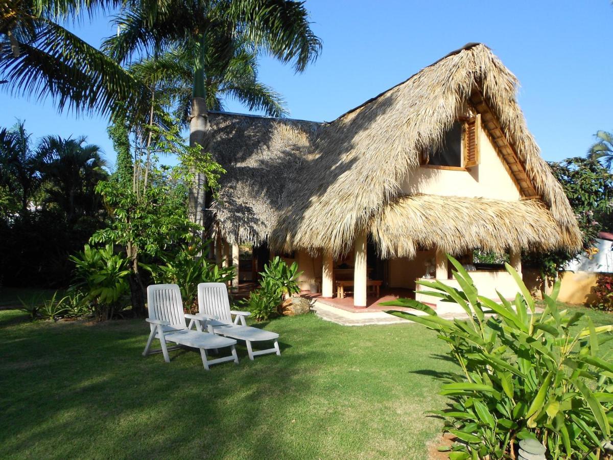 Palm-Covered House In The Tropical -Casa Oli 拉斯加勒拉斯 外观 照片